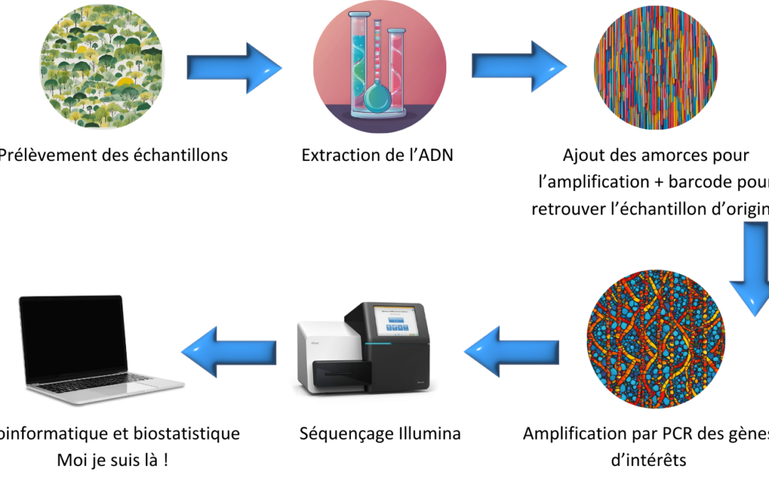 Le metabarcoding ou metagénétique